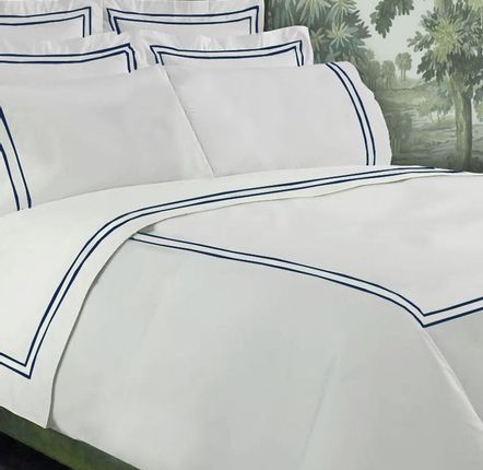 Literie pour hôtels - Drap de lit "Duo" en coton égyptien - LA CUCA
