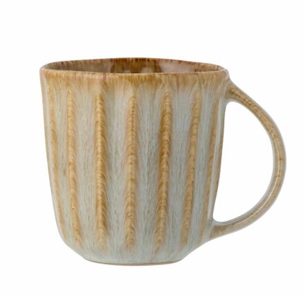 Mugs - Fleur Mug, Nature, Stoneware - CREATIVE COLLECTION
