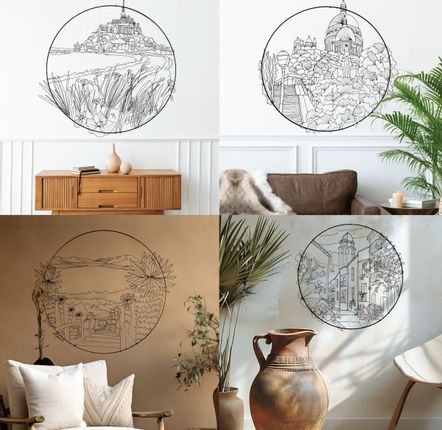 Customizable objects - WALL DECORATION - PERSONALIZED FILOREVE - O'FIL DES RÊVERIES DE NANA