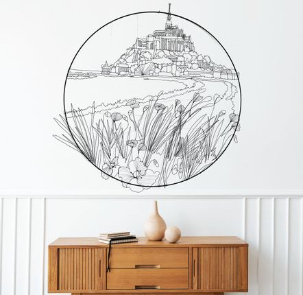 Customizable objects - WALL DECORATION - PERSONALIZED FILOREVE - O'FIL DES RÊVERIES DE NANA