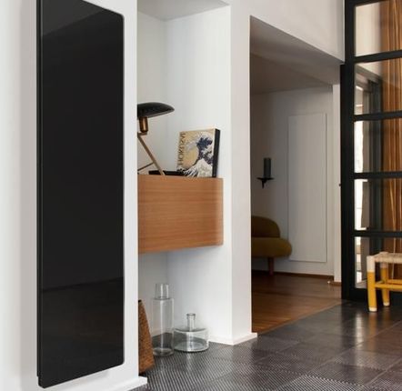 Radiateurs pour salle de bain - Radiateur connecté - Verre trempé - CAMPAVER nativ - INTUIS SIGNATURE