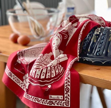 Dish towels - Tea towel in Alsace - BEAUVILLÉ