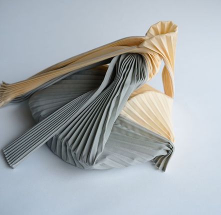 Bags and backpacks - PLECO PLEATED BAG - Size L  (bioplastic/recycled polyester) - KNA PLUS