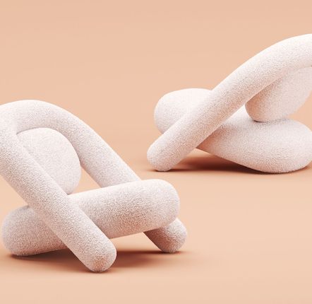 Children's sofas and lounge chairs - BUN armchair - GALERIE SANA MOREAU