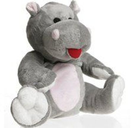 Peluches - Cherry Belly Cuddle Hippo coussin de noyaux de cerises - Lavable - INATURA