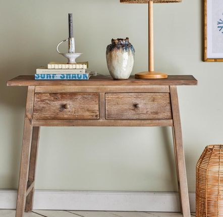 Consoles - Camden Table console, Nature, Reclaimed Pine Wood - CREATIVE COLLECTION