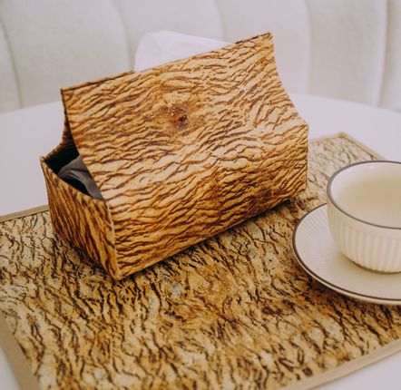 Design objects - The Bark Tissue Box - TAIWAN CRAFTS & DESIGN