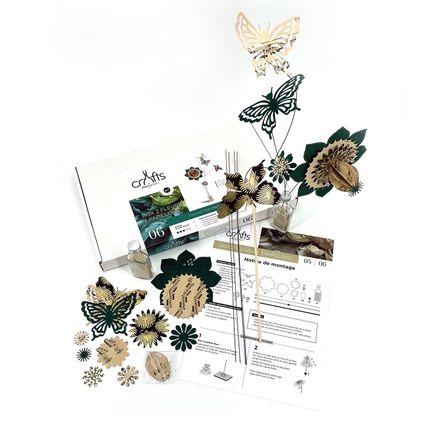 Coffrets et boîtes - Box 06 / 2 FLEURS, 3 PAPILLONS (Collection prestige) - ALEX HACKETT