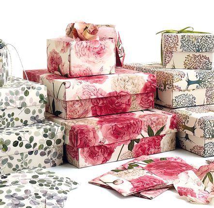 Stationery - Set 3 gift boxes with lid - Peonie - TASSOTTI - ITALY