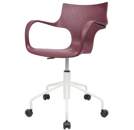 Assises pour bureau - ERBI WINI CHAISE, châssis pivotant sur roulettes - STILFIBRA