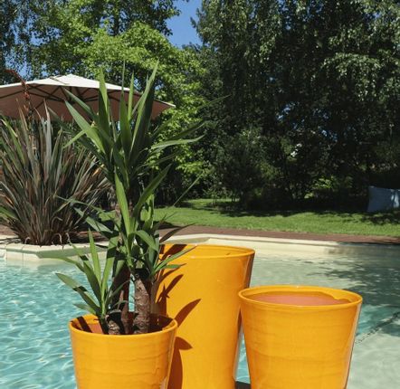 Pots de fleurs - Vase droit Sydney - LES POTERIES D'ALBI