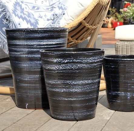 Pots de fleurs - Vase droit Sydney - LES POTERIES D'ALBI