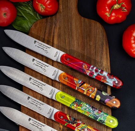 Design objects - Navette Groslière table knife - Set of 6 knives - LAGUIOLE CLAUDE DOZORME