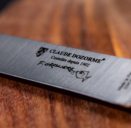 Design objects - Navette Groslière table knife - Set of 6 knives - LAGUIOLE CLAUDE DOZORME