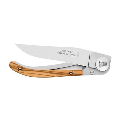 Barbecues - Couteau de poche Liner Laguiole - Claude Dozorme - Olivier ou Carbone - LAGUIOLE CLAUDE DOZORME