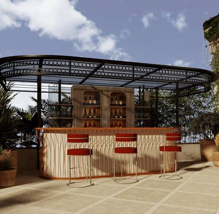 Outdoor kitchens - RIVIERA modular bar - ISIMAR