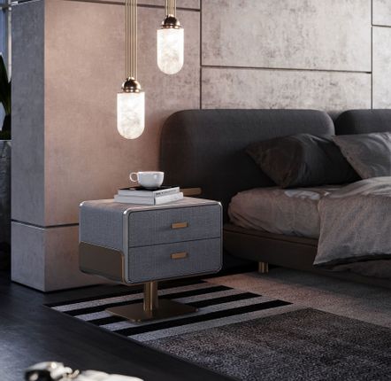 Tables de nuit - Phoenix Bedside Table Handmade by Porus Studio - PORUS STUDIO