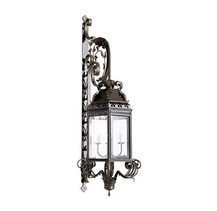 Accessoires de déco extérieure - Lanterne en fer forgé - GUADARTE