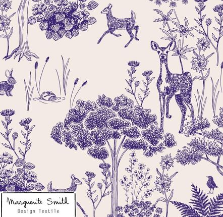 Textile and surface design - All over Pattern - MARGUERITE SMITH