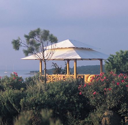 Gazébos, belvédères et pavillons de jardin - SUNRISE – Gazebo / Outdoor Lounge / Pergola - HONEYMOON