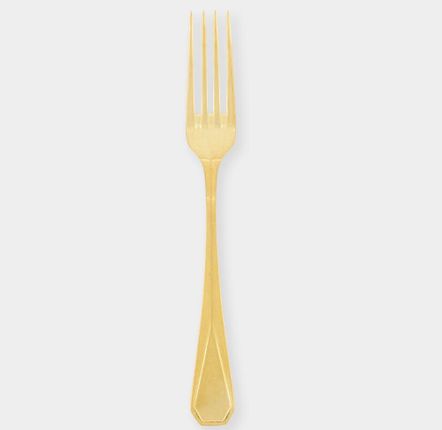 Forks - Borgonha Gold Dinner Fork - HOUSE OF CAPRICORN
