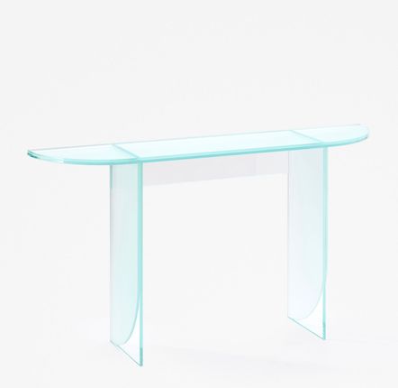 Console table - ILLUSION Console S frosted - GLASS VARIATIONS