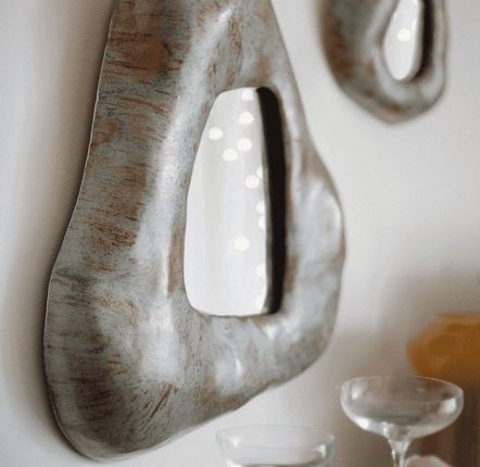 Mirrors - Ceramic mirror  NESAMOVYTE - GALERIE SANA MOREAU