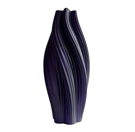 Office design and planning - Vase "Hot Ice Cream SLIM" | MULTI-COLOR | BLUE, PURPLE, BLACK - AUURA