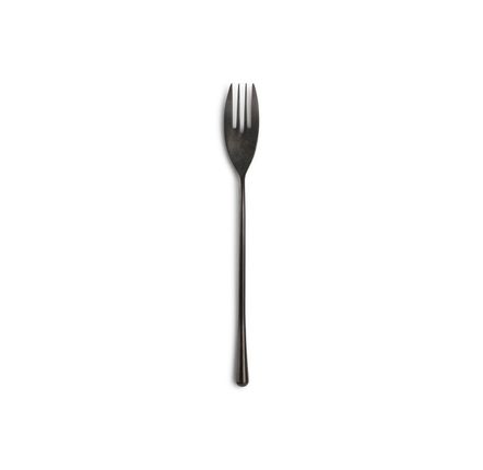 Forks - Dessert fork matte black Revive - set/6 - FINE2DINE (F2D)