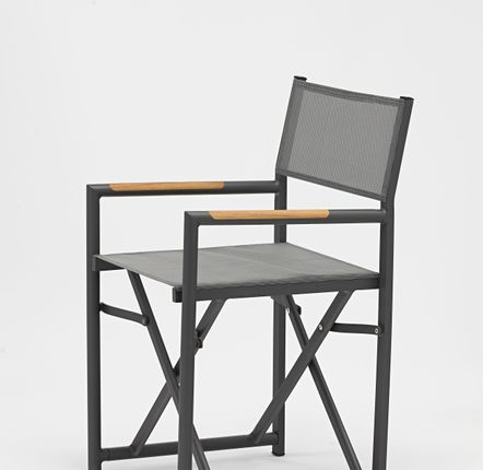 Lawn chairs - POLO folding director's chair - COUTURE JARDIN