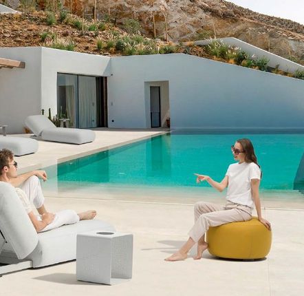 Fauteuils de jardin - Pouf de jardin OLALA - COUTURE JARDIN