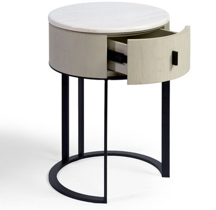 Hotel bedrooms - BEDSIDE TABLE ALBERT-M - CRISAL DECORACIÓN