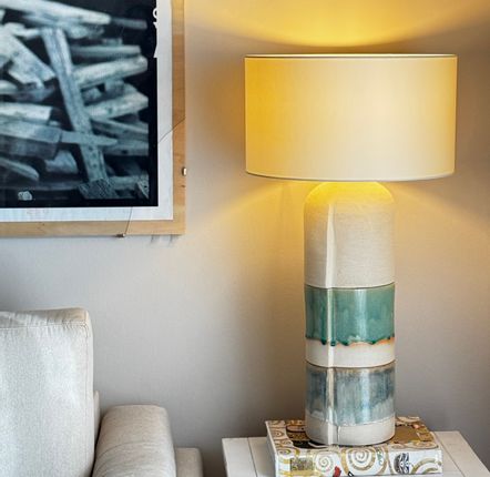 Saffi Table Lamp - Cream 30.00 Saffi Table Lamp - Cream 30.00