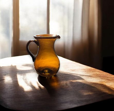 Carafes - Carafe Maya : carafe en verre recyclé fabriquée à la main - MAISON ZOE