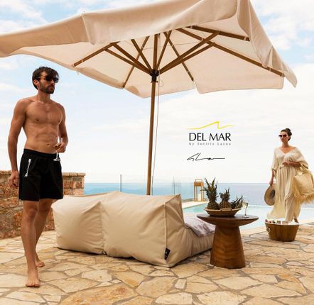 Outdoor pools - Bean bag Del Mar Double - POUFOMANIA