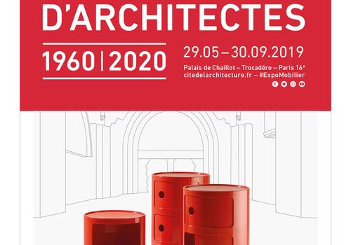 CITE DE L'ARCHITECTURE ET DU PATRIMOINE - ARCHITECTS ́FURNITURE. 1960 | 2020