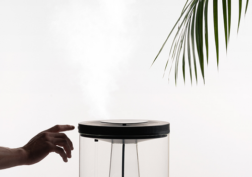 NATACHA & SACHA - Air humidifier and vase made of glass