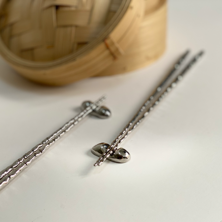  - Stainless Steel Utensil Rest.