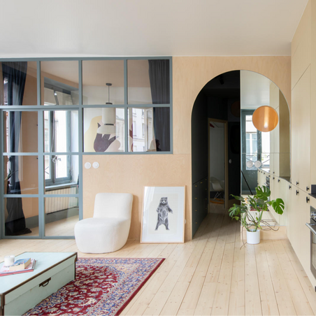  - Solid pine flooring