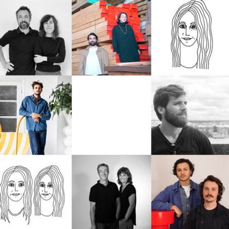  - Séverine et Pierre Digonnet, Tornasol Studio, Csil, Benjamin Decle, Studio Ohm, Studio Mon Man Tai; Csil et Oz, Axel Chay