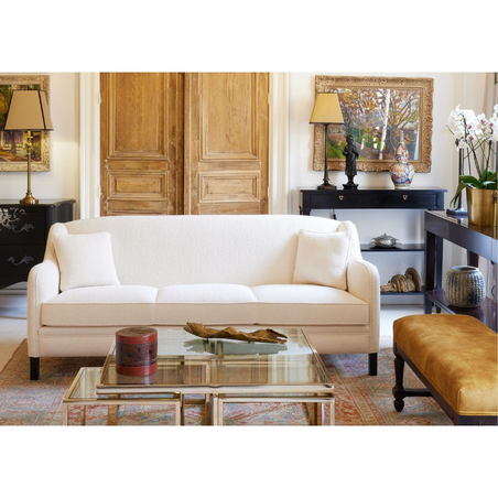  - The Avenue 3-seater sofa is the latest addition to our sofa-bench range. Its neoclassical styling gives it a contemporary, balanced look. The armrests and base are one and the same, giving this sofa a reassuringly elegant look.