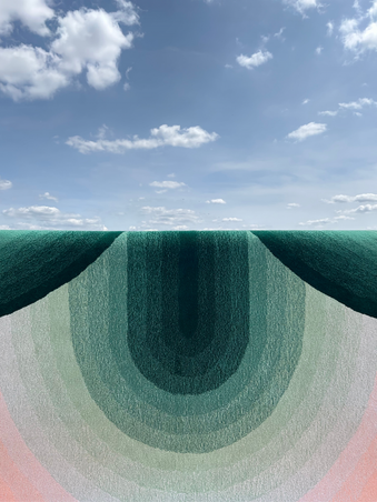  - Nélambo, by Studio Gazelles - tapis en laine tufté-main, diam. 220 cm