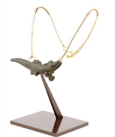 - Necklace with an Egyptian Crocodile