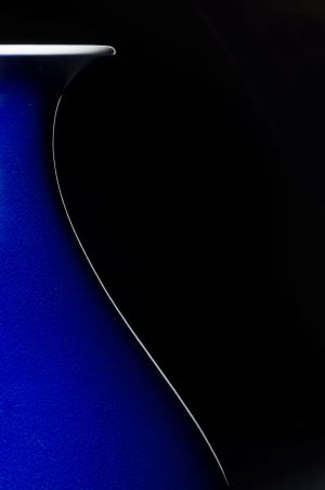  - Vase yuhuchunping Porcelaine, couverte « bleu sacrificiel »