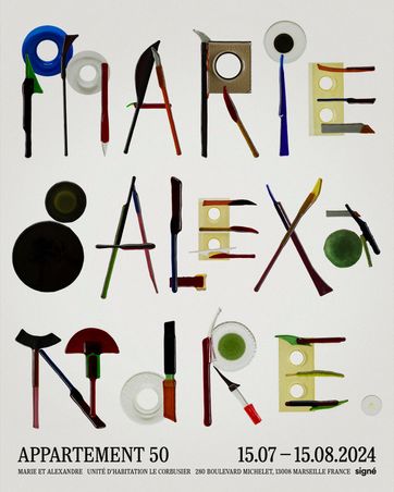  - Signé - Marie & Alexandre - Appartement N°50, La Cité Radieuse, Le Corbusier