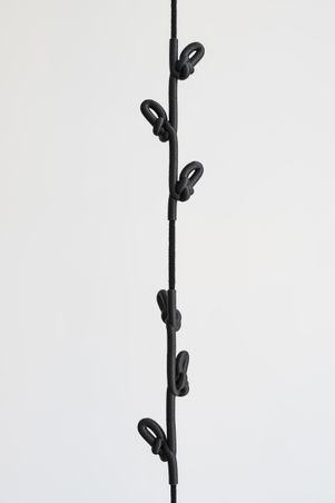  - Knotted Coat Rack - black