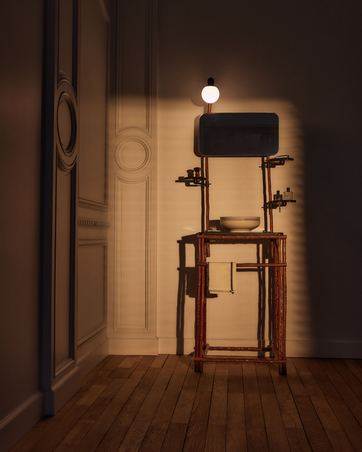  - The bathroom cabinet