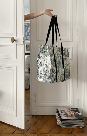  - Le sac cabas "Le chinois à la brouette"