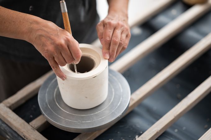  - Atelier de la céramiste Ulrike Weiss à la cité des Taillandiers