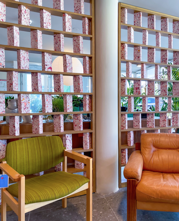  - Claustra // Textile revalorisé / FabBRICK